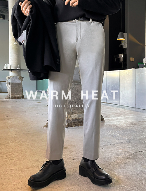 [WARM HEAT]웜히트 슬랙스 (6 colors)