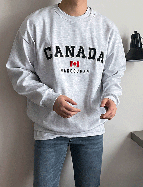 캐나다 이중지 맨투맨